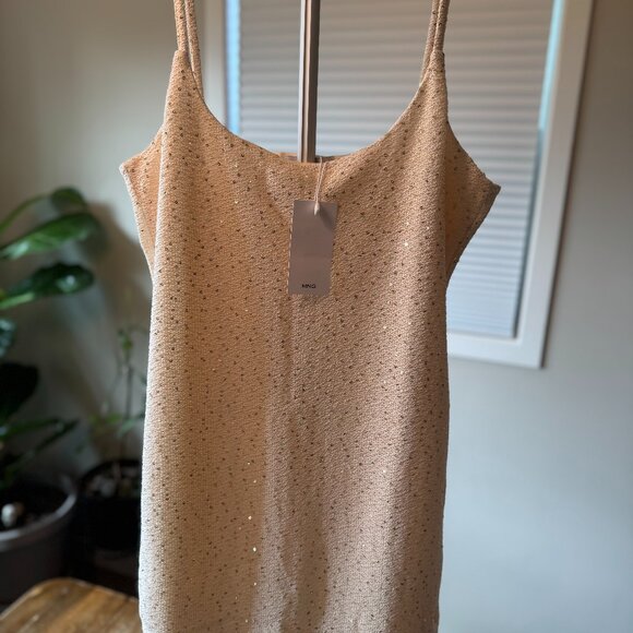 NWT Short Fitted Sequin Dress - Swim Cover - Picture 5 of 10